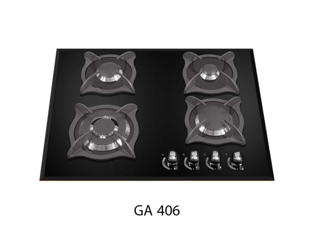 اجاق گاز شیشه ای تکنو سیف مدلGA 406